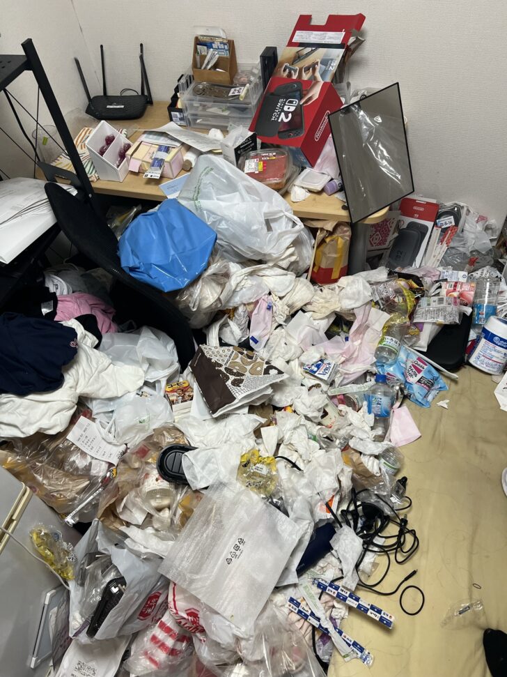 山口県萩市 ビニール袋類, ペットボトル, 食品の空き袋・包装ゴミ, 衣類, 書類・紙類, Nintendo Switch本体・箱, ルーター, モニター, ヘアドライヤー, ケーブル類, 収納ケース, 雑貨類 回収事例