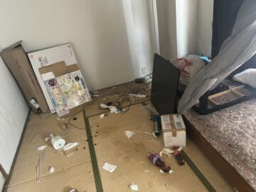 下関市のゴミ屋敷・汚部屋片付け作業事例