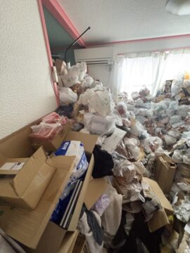 長門市のゴミ屋敷・汚部屋片付け作業事例