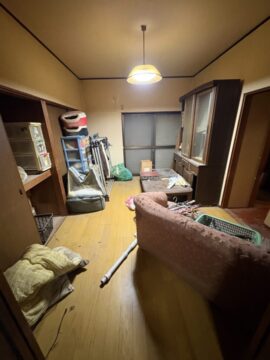 下関市の空き家整理作業事例：山口県下関市