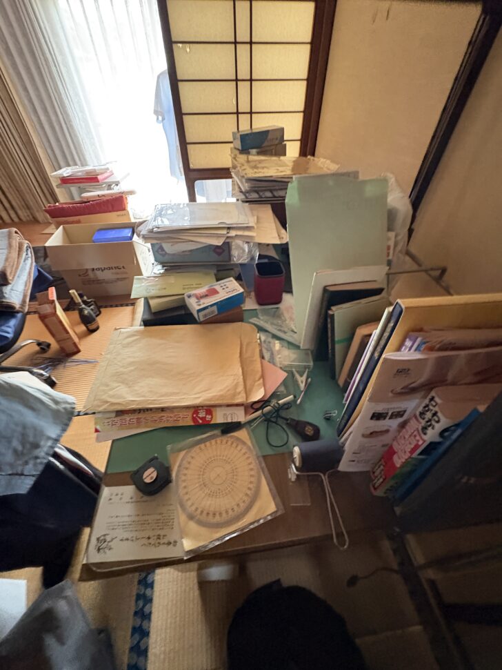 山口県山口市 段ボール箱類, ビニール袋・紙袋に入った日用品, 書類・書籍・雑誌, 文房具類, タンス・チェスト, 衣類, 収納ケース, 麦わら帽子, 小型家電類, プラスチックケース 回収事例